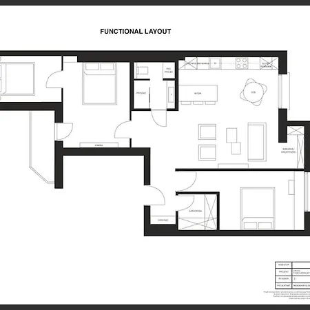 Venice Avenue - 3 Bedroom Luxury 90m2 & Balcony In Old Town Apartment *